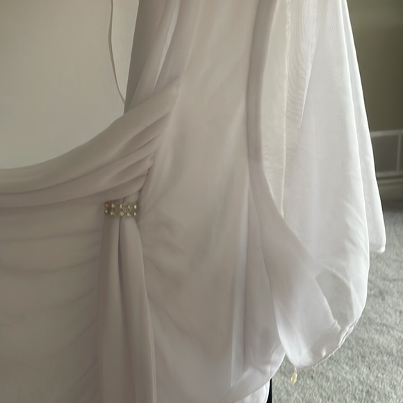 Jessica (Sears), Short sleeve Chiffon Top, Size 16 - Picture 3 of 3